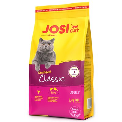 Karma dla kota JOSICAT Sterilised Classic Drób 1.9 kg