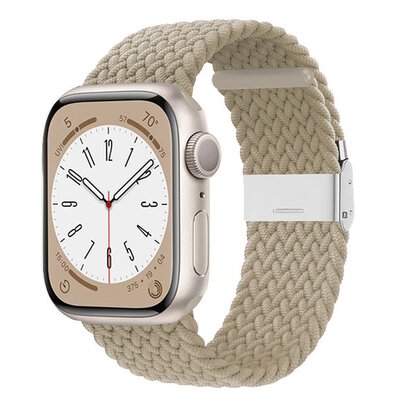 Фото - Ремінець для годинника / браслета CRONG Pasek  Wave Band do Apple Watch  Beżowy (38/40/41mm)