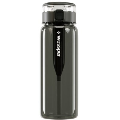 Butelka filtrująca WESSPER Activemax Clarti Glass 0.68 l Czarna
