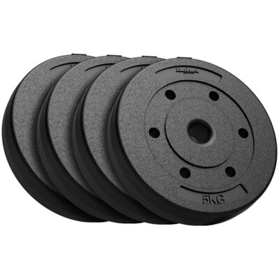 Zestaw obciążeń REBEL ACTIVE RBA-2102 (4 x 5 kg)