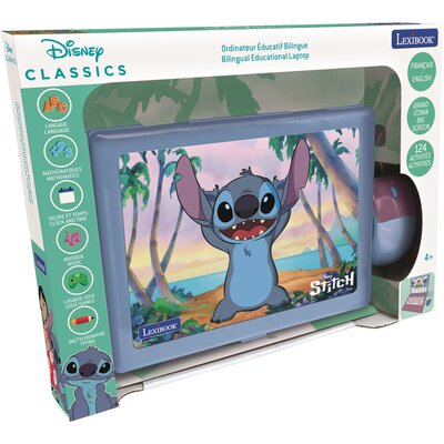 Obraz przedstawiający Zabawka laptop edukacyjny LEXIBOOK Disney Stitch JC598DI17