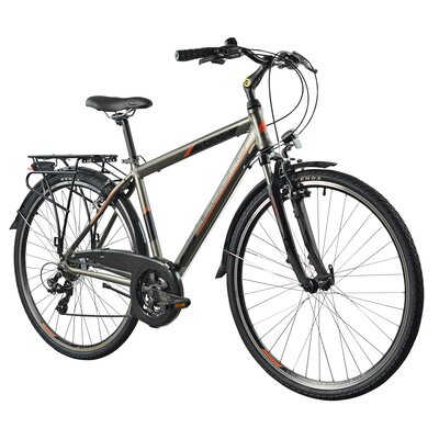 Rower trekkingowy INDIANA X-Road 1.0 M23 28 cali Amar męski Brązowy