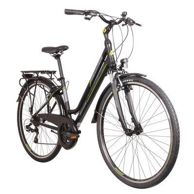 Rower trekkingowy INDIANA X-Road 1.0 D19 28 cali damski Czarny 2024