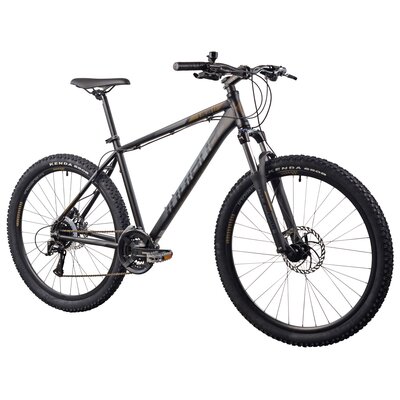 Rower górski MTB INDIANA X-Pulser 3.7 M21 27.5 cala męski Czarno-brązowy 2024