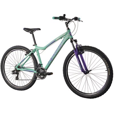 Rower górski MTB INDIANA X-Pulser 1.7 D19 27.5 cala Miętowo-fioletowy