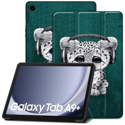 Zdjęcia - Etui Tech-Protect  na Galaxy Tab A9+  SmartCase Sad Cat SmartCase Galaxy Tab 