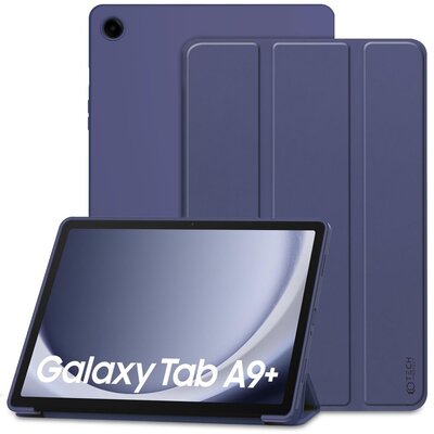 Etui na Galaxy Tab A9+ Plus 11.0 X210/X215/X216 TECH-PROTECT SmartCase Niebieski Navy