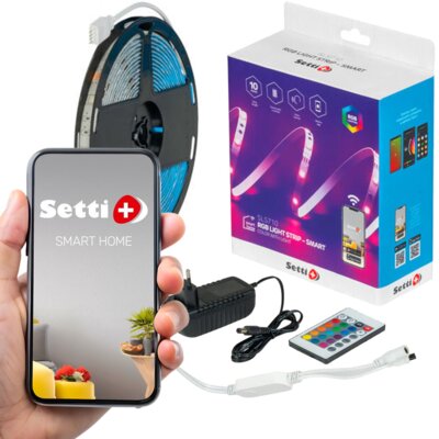 Kamera SETTI+ SC853 + Taśma LED SETTI+ SLS705 5m Wi-Fi