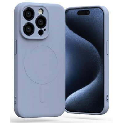 Etui MERCURY Semi-Silicone MagSafe do Apple iPhone 15 Pro Lawendowy