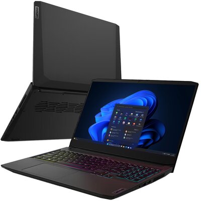 Laptop LENOVO IdeaPad Gaming 3 15ACH6 15.6" IPS 144Hz R5-5500H 16GB RAM 512GB SSD GeForce RTX2050 Windows 11 Home