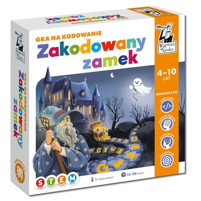 Gra planszowa KAPITAN NAUKA Kodowanie Zakodowany zamek