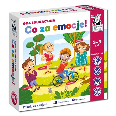 Gra edukacyjna KAPITAN NAUKA Co za emocje!