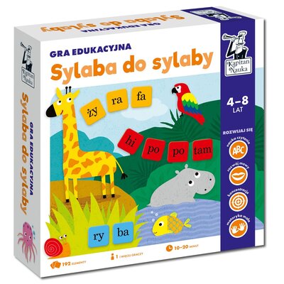 Gra edukacyjna KAPITAN NAUKA Sylaba do sylaby