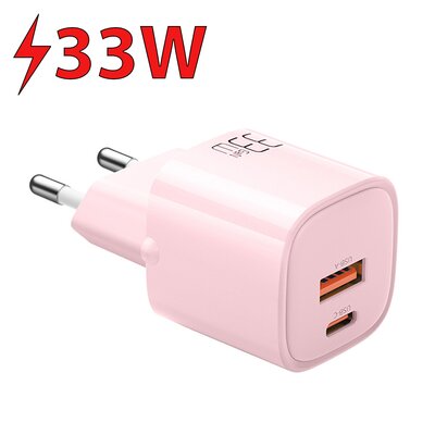Ładowarka sieciowa MCDODO CH-0156 GAN 33W Różowy