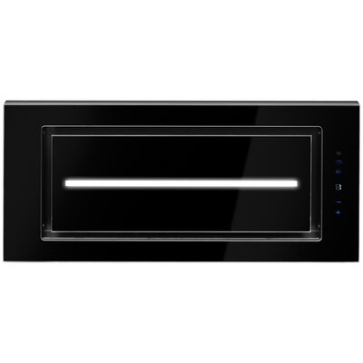 Okap AFRELLI Prima Glass Centrale 60 Czarny 491m3/h 63dB klasa B Timer