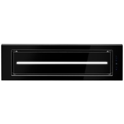 Okap AFRELLI Prima Glass Centrale 90 Czarny 526m3/h 60dB klasa B Timer