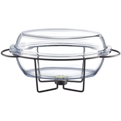 Naczynie żaroodporne AMBITION Saule 31906 + Podgrzewacz Czarny