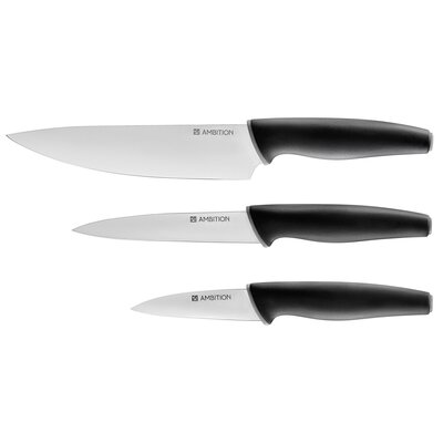 Zestaw noży AMBITION Aspiro (3 elementy)