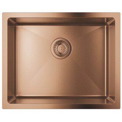 Zlewozmywak jednokomorowy GROHE K700U 31574DL1 Miedziane złoto 45x55