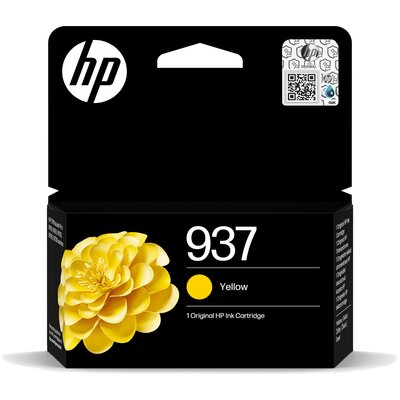 Tusz HP 937 Żółty 4S6W4NE