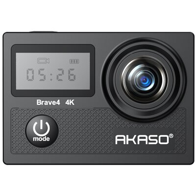 Kamera sportowa AKASO BRAVE 4, filmy 4K 30fps, WiFi, bateria 1050mAh