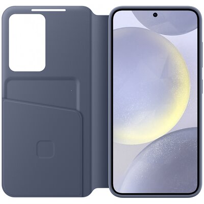 Zdjęcia - Etui Samsung   Smart View Wallet Case do Galaxy S24 Fioletowy EF-ZS921CVEGWW 