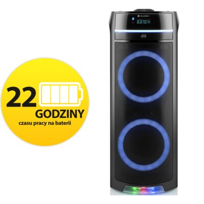 Power Audio GOGEN BPS736CD, 90W, Bluetooth, Odtwarzacz CD, Bateria 22 godzin, Tuner FM