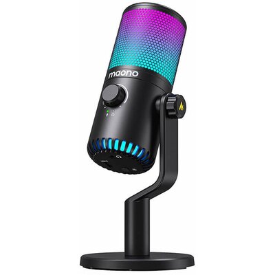 Mikrofon MAONO DM30 RGB Kardioidalny Czarny