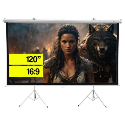 Ekran projekcyjny EXTRALINK PSR-120 266x149