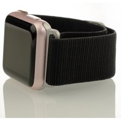 Pasek LUNA do Apple Watch (42/44/45/49 mm) A00058 Czarny