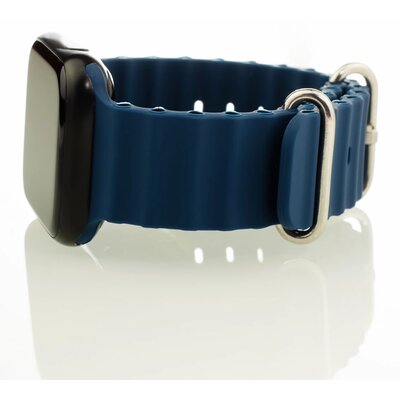 Pasek LUNA do Apple Watch 3/4/5/6/7/8/SE (42/44/45mm) Ciemno-niebieski A00236
