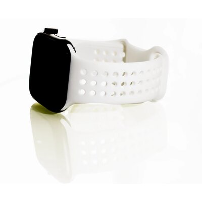 Pasek LUNA do Apple Watch (42/44/45/49 mm) A00208 Biały