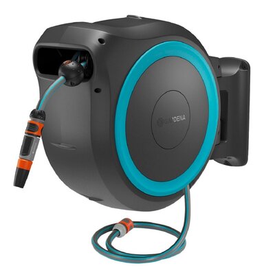 Bęben naścienny akumulatorowy GARDENA z wężem PowerRoll XXL (bez akumulatora) 18645-55