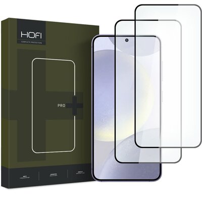 Szkło hartowane HOFI Glass Pro+ 2-Pack do Samsung Galaxy S24 Czarny