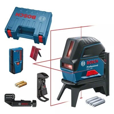 Laser liniowy BOSCH GCL 2-50 + LR6 0601066F01
