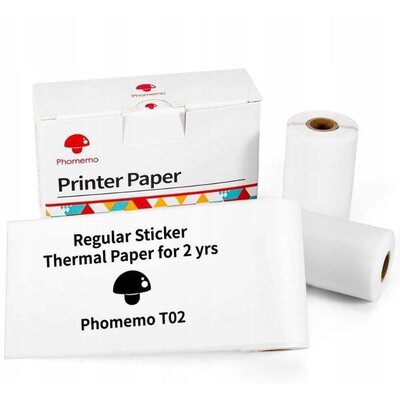 Papier PHOMEMO Q12-RMS2 Samoprzylepny 70g 3 arkusze 3.5 m