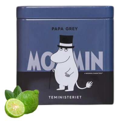Herbata czarna liściasta TEMINISTERIET Moomin Papa Grey Bergamotka 100 g