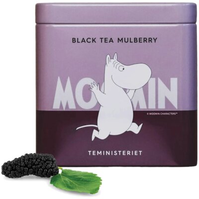 Herbata czarna liściasta TEMINISTERIET Moomin Black Tea Morwa 100 g