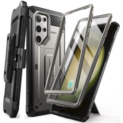 Etui SUPCASE Unicorn Beetle Pro 2-Set do Samsung Galaxy S24 Ultra Szary