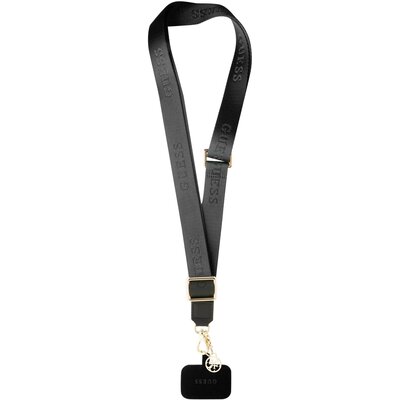 Pasek GUESS Universal CBDY Nylon Chain Czarny