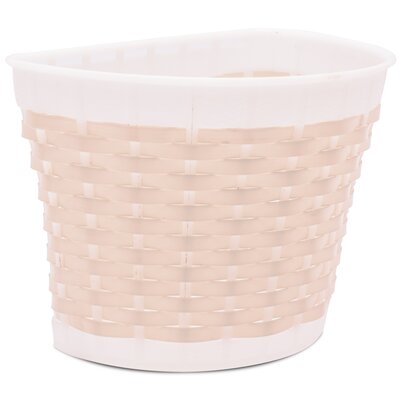 Koszyk na rower SUN BABY CJ03.020.02 Plastikowy Biało-beżowy