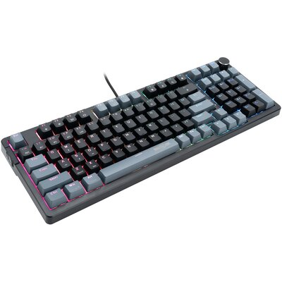Klawiatura MAD DOG GK960K Gateron Pro Red Czarno-szary