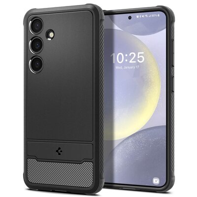 Etui SPIGEN Rugged Armor do Samsung Galaxy S24 Plus Czarny matowy