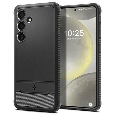 Etui SPIGEN Rugged Armor do Samsung Galaxy S24 Czarny matowy