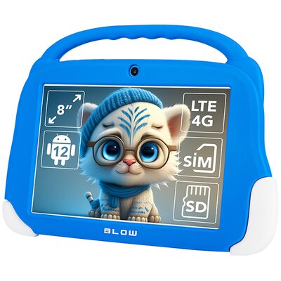 Tablet BLOW KidsTab 8 8" 4/64GB LTE Wi-Fi Niebieski