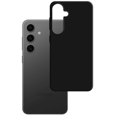 Etui 3MK Silicone Case do Samsung Galaxy S24 Czarny