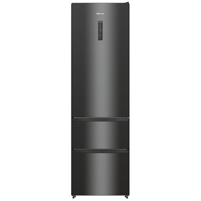 Lodówka HISENSE RM469N4AFD1 3D No Frost 200cm Czarna SmartFresh Licowane drzwi Metal Tech Cooling Funkcja Convert