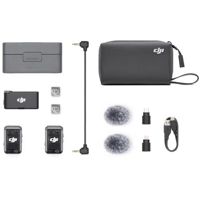 System bezprzewodowy DJI Mic 2 (2 TX + 1 RX)