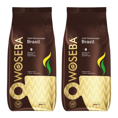 Kawa ziarnista WOSEBA Café Brasil 2 x 1 kg