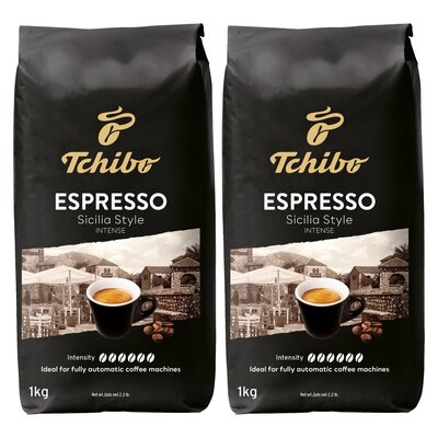 Kawa ziarnista TCHIBO Espresso Sicilia Style 2 x 1 kg